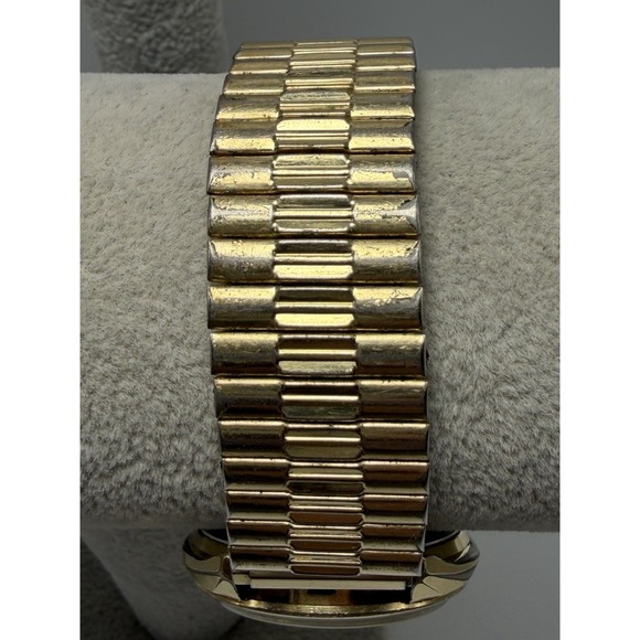 Seiko 6119-7090 Vintage Working Automatic Mens Watch 36MM 6.75" Memorex Stretch - Picture 5 of 10